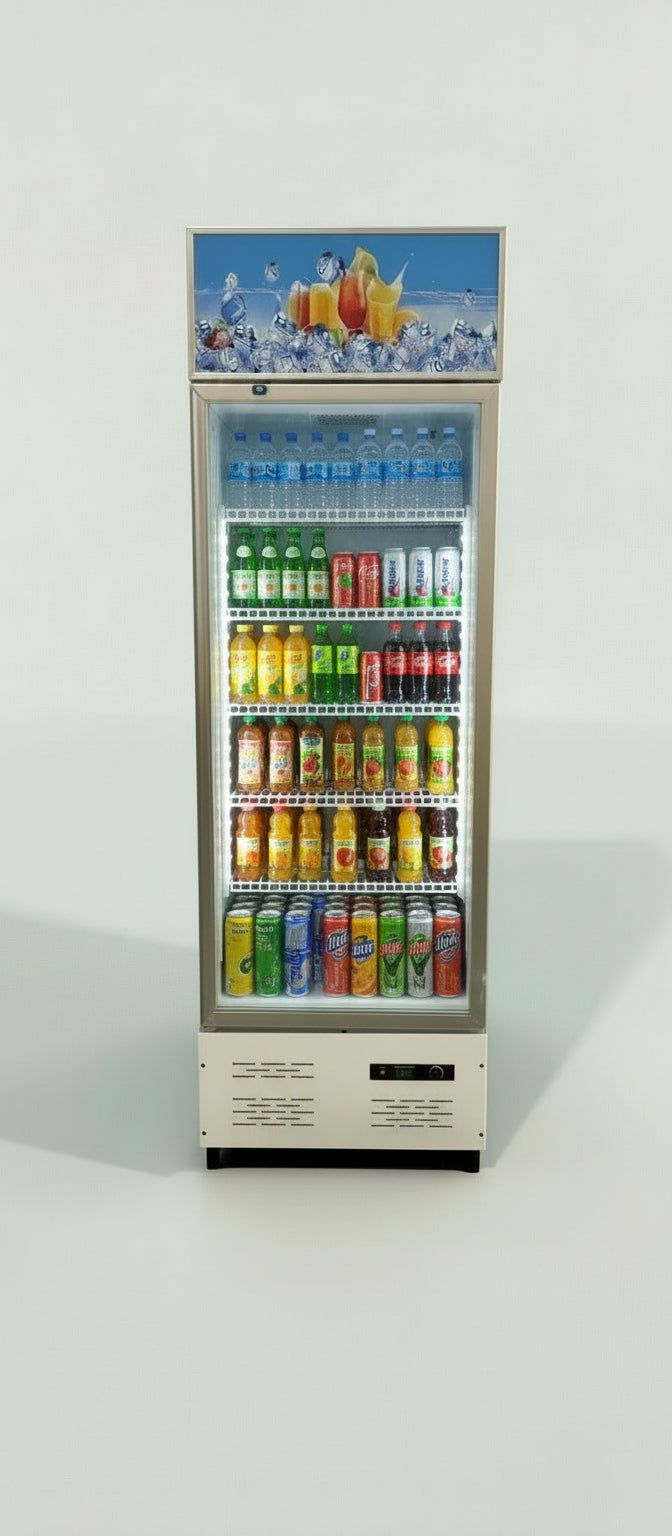 Frigo à boisson froid statique 260 litres affichage digital – matériel CHR professionnel JL CHR