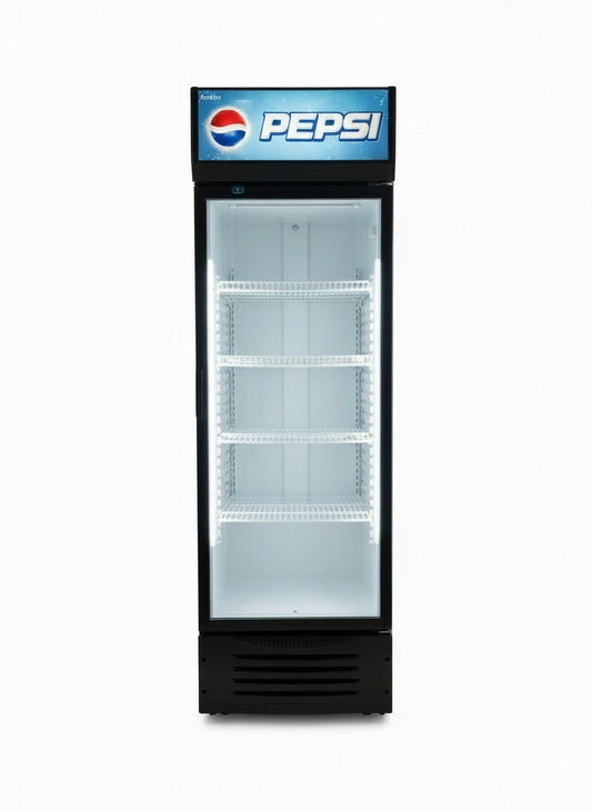 Vitrine à boisson 260 litres froid statique éclairage led. – matériel CHR professionnel JL CHR