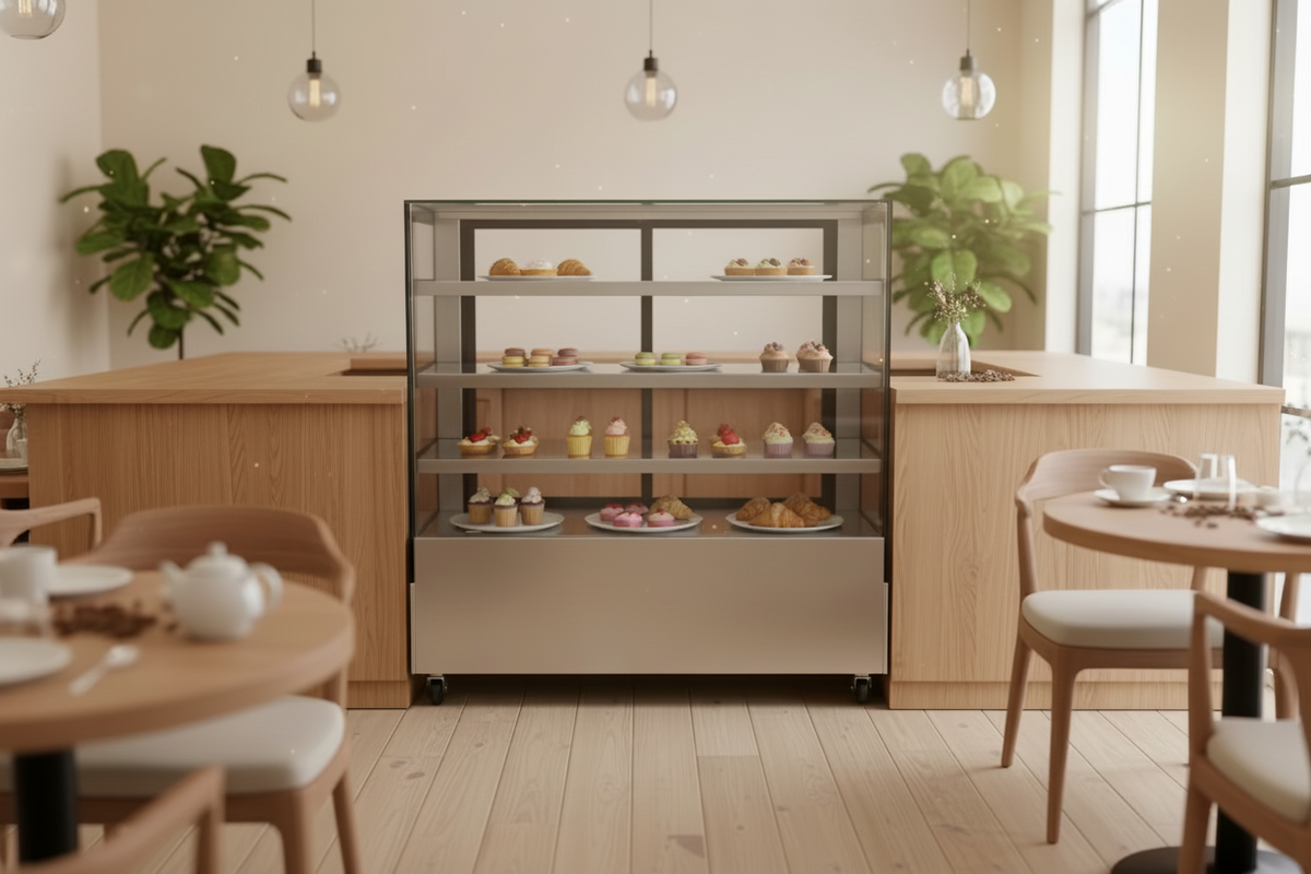 Vitrine réfrigérée pâtisserie 150 cm - JLCHR – matériel CHR professionnel JL CHR