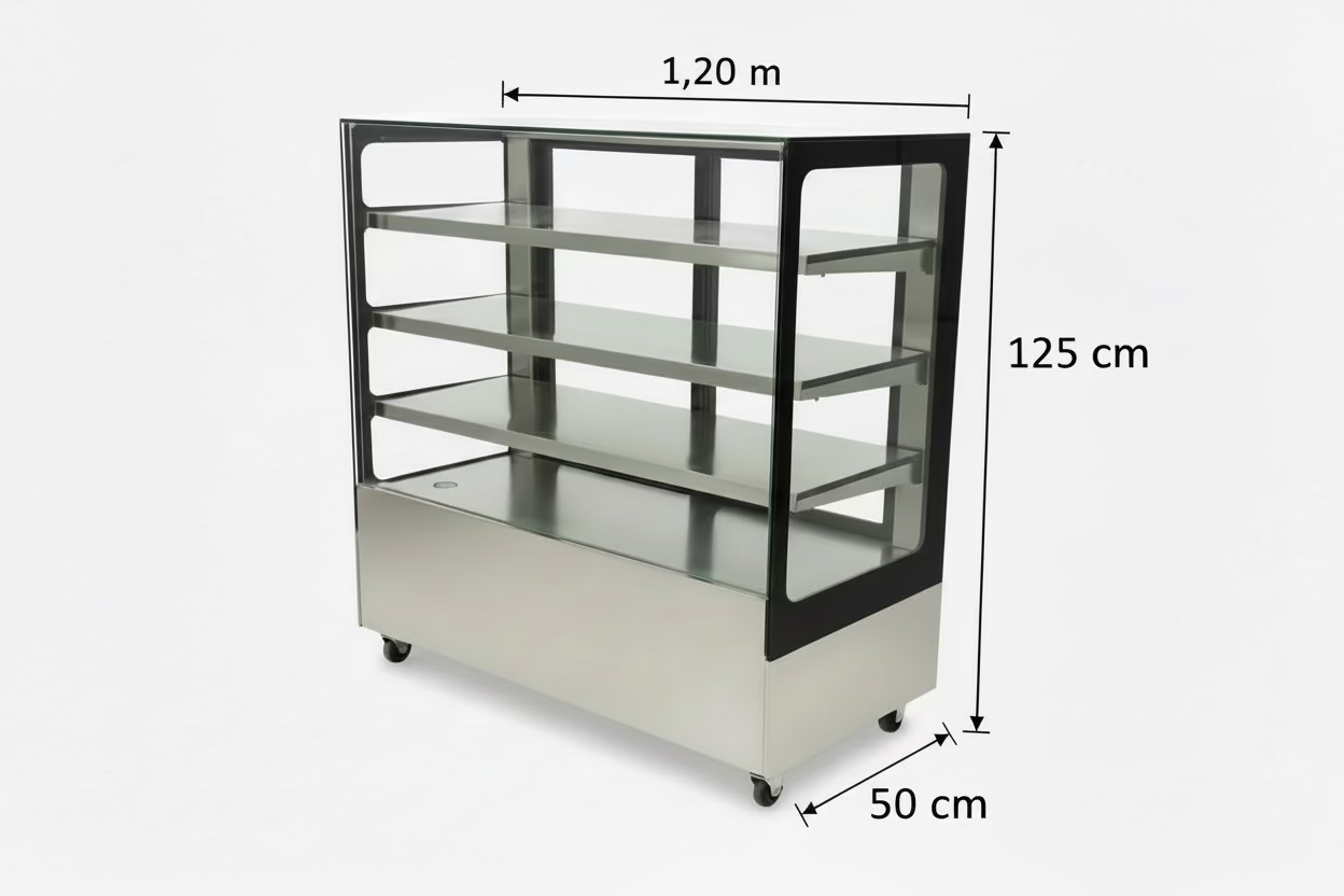 Vitrine réfrigérée pâtisserie JL CHR – 120 cm – matériel CHR professionnel JL CHR