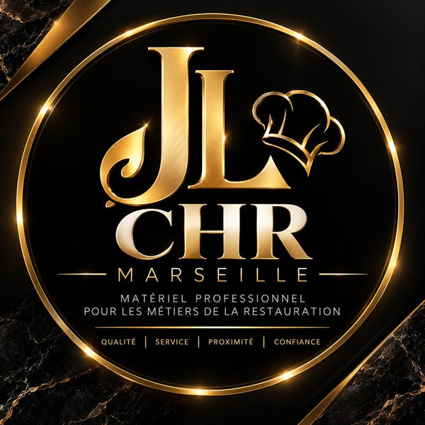 Logo JL CHR Marseille noir et or