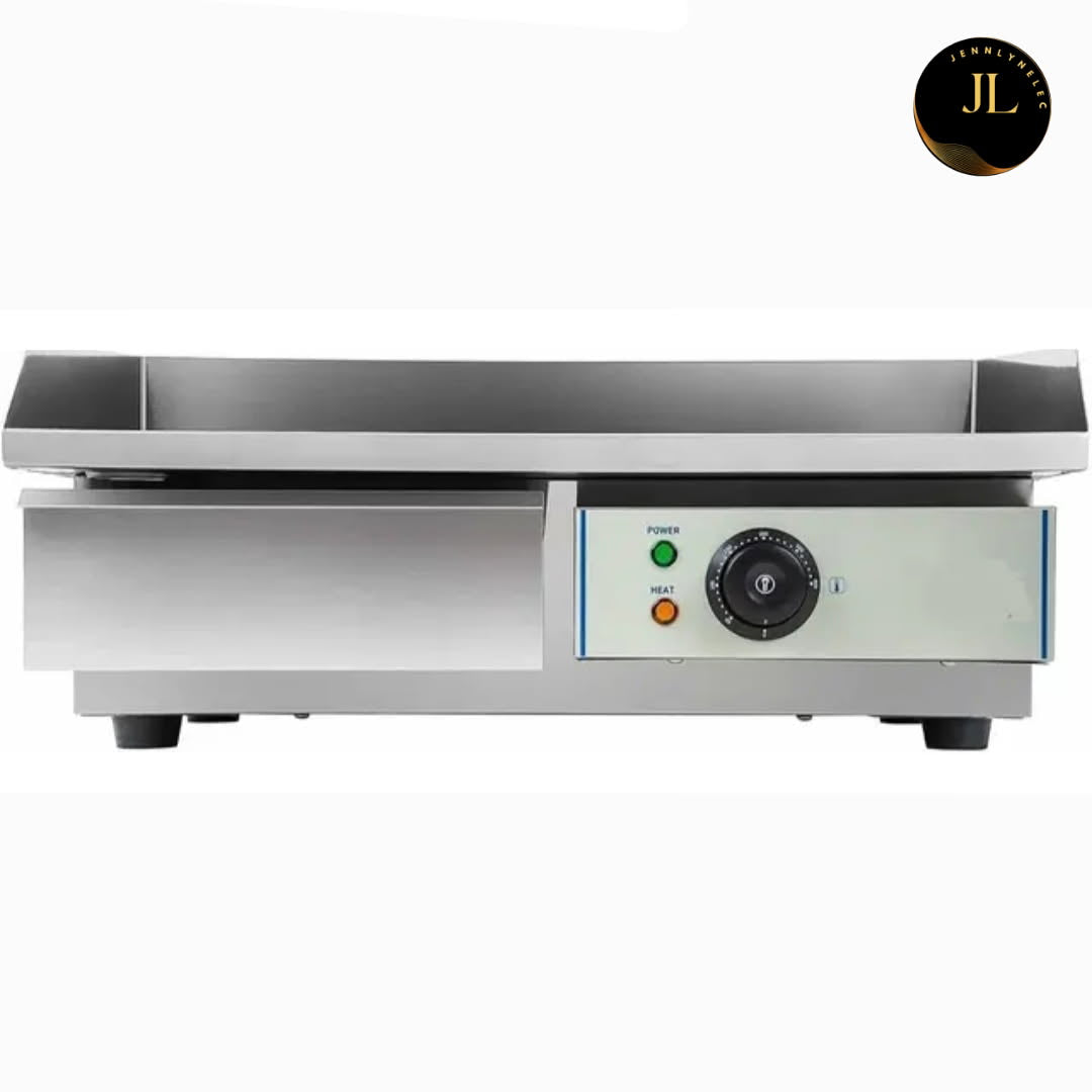 Plancha électrique professionnelle lisse 55 cm – 3 kW – matériel CHR professionnel JL CHR