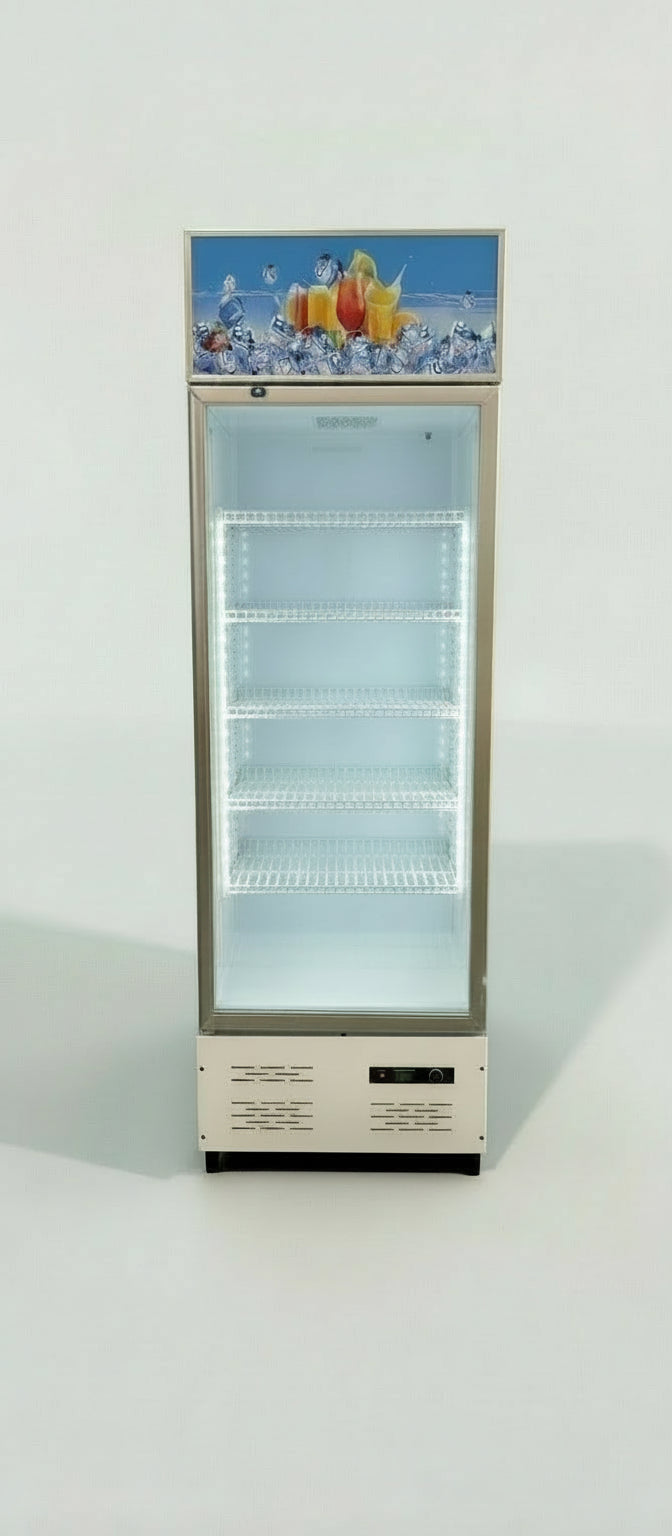 Frigo à boisson froid statique 260 litres affichage digital – matériel CHR professionnel JL CHR