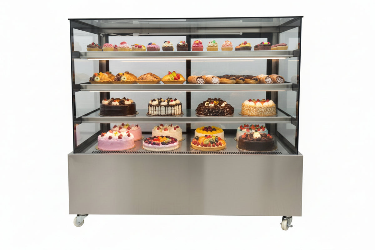 Vitrine réfrigérée pâtisserie 150 cm - JLCHR – matériel CHR professionnel JL CHR