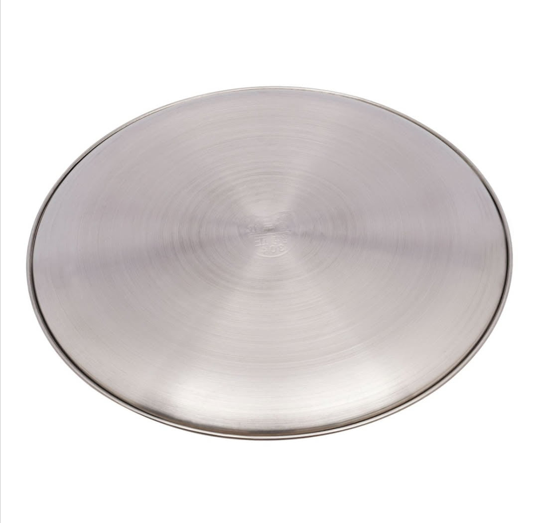 Plateau acier inoxydable 34 cm – matériel CHR professionnel JL CHR
