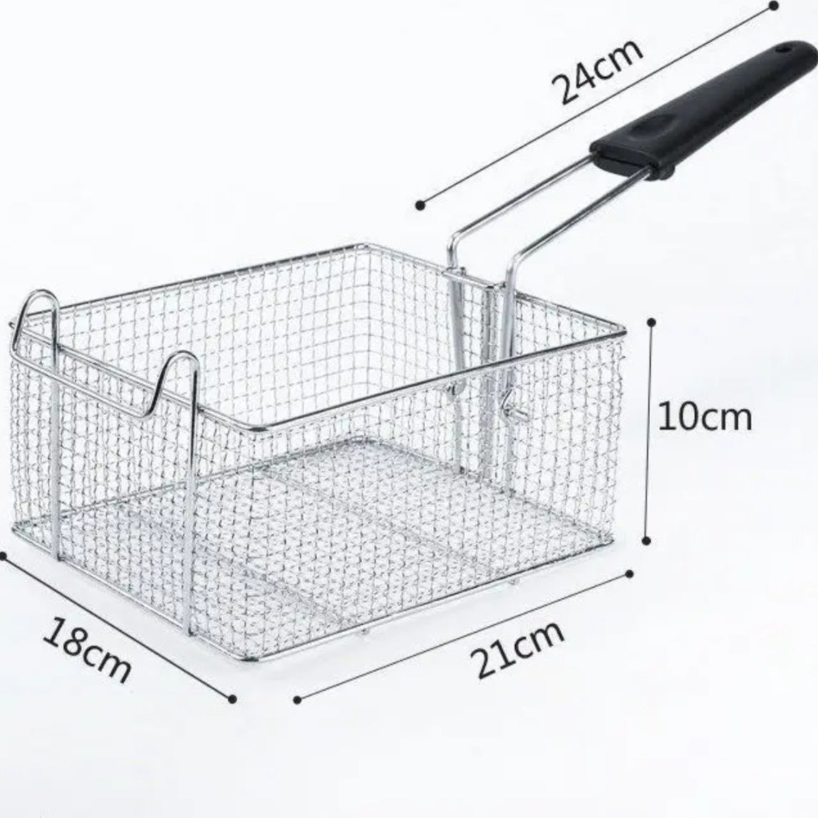 Panier de remplacement pour friteuse 6 L en inox – matériel CHR professionnel JL CHR