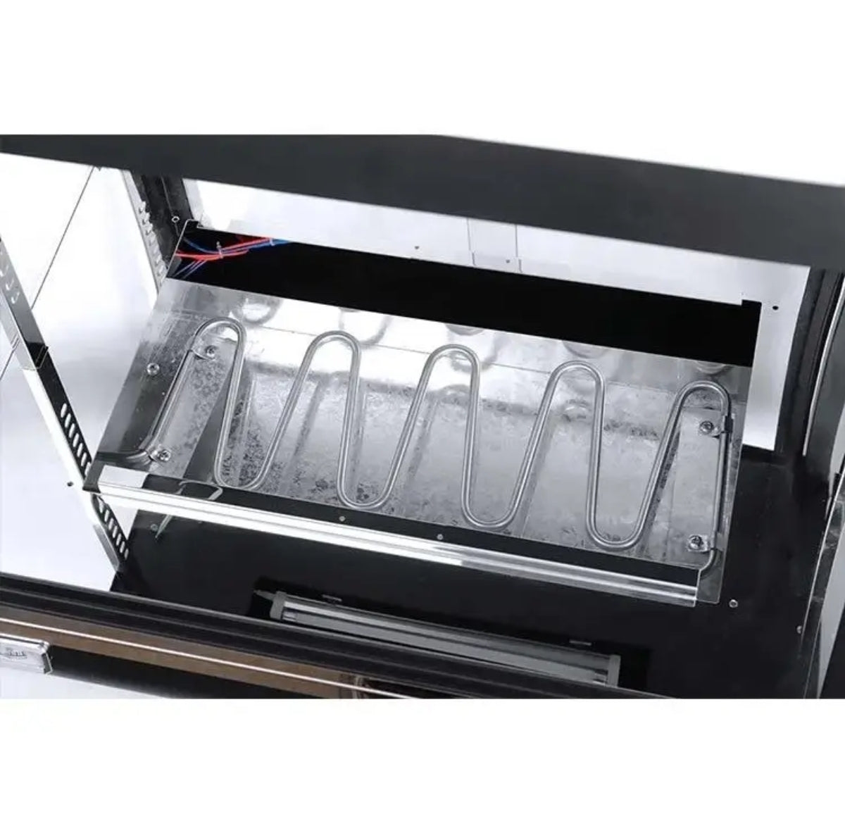 Vitrine chauffante professionnelle 90 cm avec éclairage LED – matériel CHR professionnel JL CHR