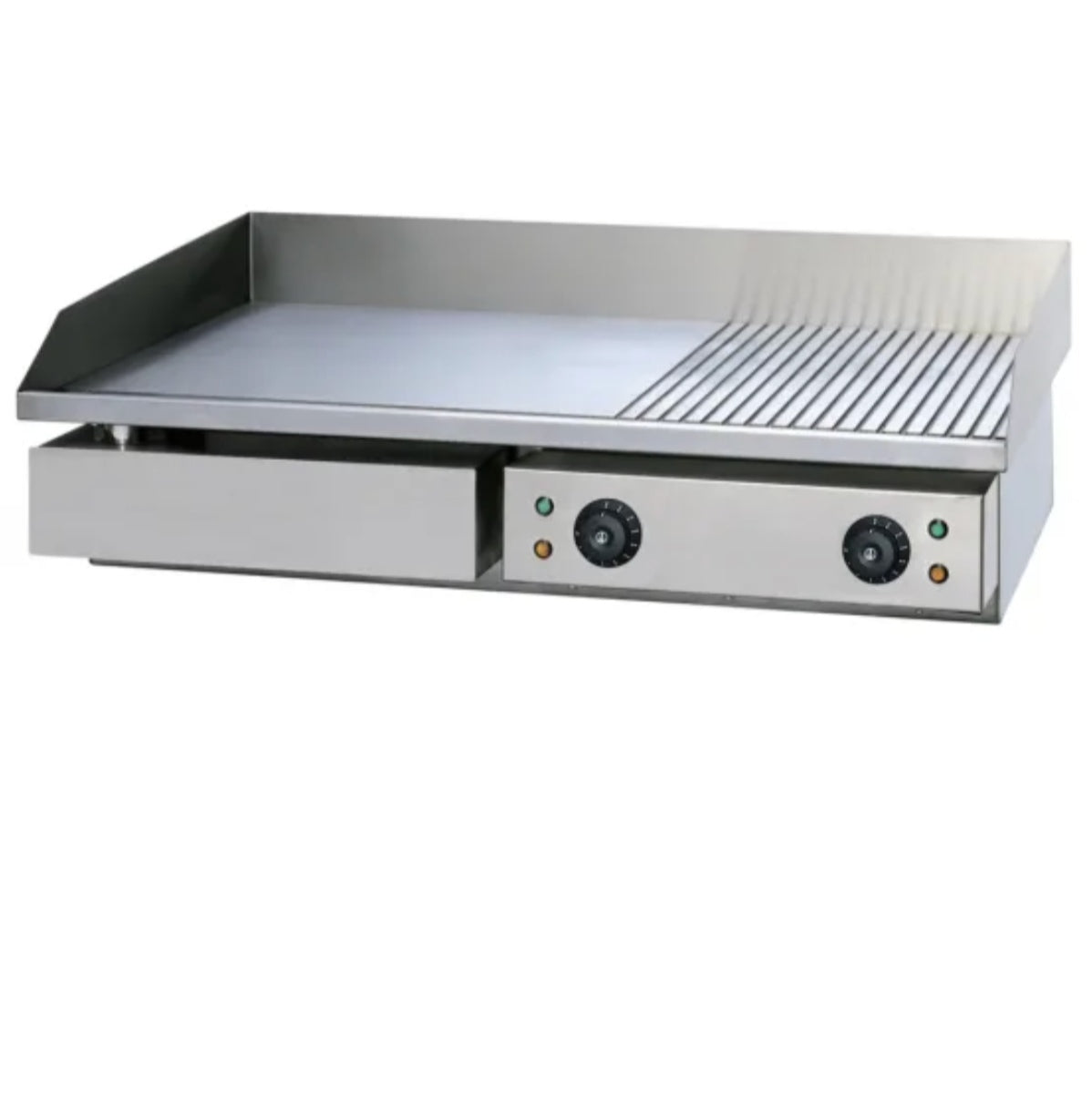 Plancha électrique 2 feux 4400 watts – matériel CHR professionnel JL CHR