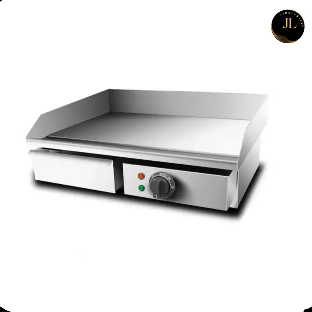 Plancha électrique professionnelle lisse 55 cm – 3 kW – matériel CHR professionnel JL CHR
